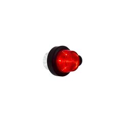 Lampa sub oglinda gabarit rosu- alb lumina LED tip neon Cod: FR-0336-Dacenergy.ro