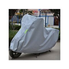 Prelata Moto Premium Oxford 210D Impermeabila cu Interior Vatuit XL 2.4x0.9x1.1m Cod: HNG-MOTO4-OX-Dacenergy.ro