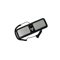 Lampa led parasolar stroboscopica 12v lumina rosu albastru cu prindere pe parasolar Cod: 113A-Dacenergy.ro