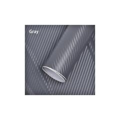 Folie carbon 3D gri antracit cu tehnologie eliminare bule 1.5m x 1m Cod: CF-10DR-Dacenergy.ro