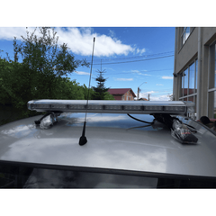 Bara Rampa girofare cu LED-uri 12v/24v lumina albastra COD: ART24-Dacenergy.ro