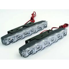 Lumini de zi DRL COB P6S 12V lumina alba-Dacenergy.ro