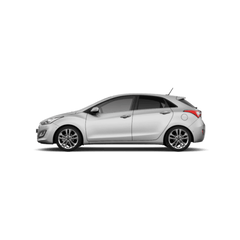 Perdele auto interior 5 bucati compatibile Hyundai i30 II Hatchback 2012-2018 Cod: ARTFL5-Dacenergy.ro