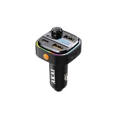 Modulator Akai FM cu Bluetooth si functie de incarcare  Cod: FMT-26BT-Dacenergy.ro