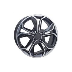 Jante DY176 KM 16x6.5 5x114.3 ET40 diamond cut compatibile Dacia, Renault, Nissan, Toyota-Dacenergy.ro