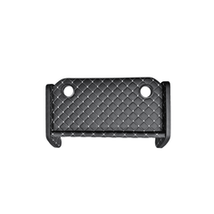 Masa de bord cu 2 suporti pentru pahare ,piele ecologica culoare Negru cusatura Gri compatibila Iveco 2024->-Dacenergy.ro