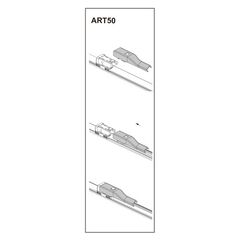 Stergator parbriz sofer VOLKSWAGENPASSAT CC 2012➝ COD:ART50 24"-Dacenergy.ro