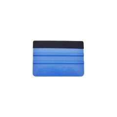 Racleta plastic albastra cu insertie material textil pentru montaj folie auto si geamuri Cod: MR-60A-Dacenergy.ro