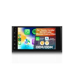 Navigatie Android ecran 7 inch 2GB+64GB CarPlay Android Auto GPS WIFI FM RDS compatibila Toyota  Cod: A4123-Dacenergy.ro