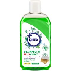 Solutie dezinfectanta universala Igienol, lichid fara clor, antibacterian, multi-suprafete, 1 L, verde-Dacenergy.ro