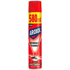 ​Spray insecticid gandaci si furnici Aroxol, efect imediat, 580 ml-Dacenergy.ro