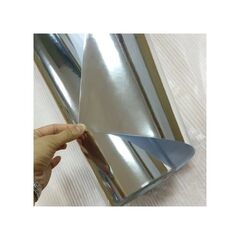 Folie auto autocolant PVC cromata argintiu oglinda 1.52m x 1m Cod: A086-Dacenergy.ro