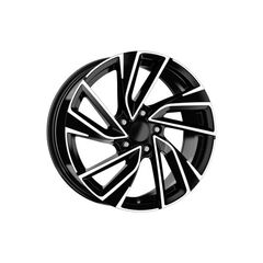 Jante DY726 KM 16x7 5x100 ET35 negru polish diamond cut compatibile Skoda Volkswagen Audi Seat Cod: DY726-Dacenergy.ro
