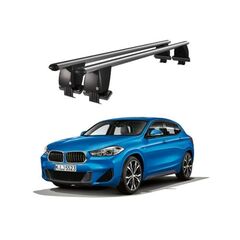 Bare transversale portbagaj auto aluminiu compatibile plafon neted BMW X2 F39 2018-> argintii sau negre Cod: CB200101 Kit-101-Dacenergy.ro