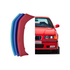 Set ornamente dungi grila fata auto compatibile BMW Seria 3 E36 1996-2000  Cod: CT-GS-073 TIP B-Dacenergy.ro