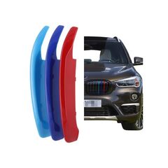 Set ornamente dungi grila fata auto compatibile BMW X1 F48 2015-06/2019  Cod: CT-GS-083 TIP A-Dacenergy.ro