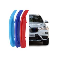 Set ornamente dungi grila fata auto compatibile BMW X1 VFL F48 2015-06/2019  Cod: CT-GS-096 TIP A-Dacenergy.ro