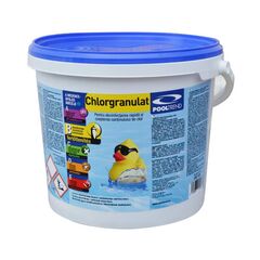 Clor granule, utilizat pentru tratarea apei din piscine, 5 kg-Dacenergy.ro