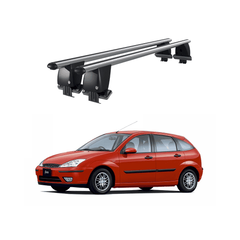 Bare transversale portbagaj auto aluminiu compatibile plafon neted Ford Focus I Combi 1998-2005 argintii sau negre Cod: CB200101 Kit-101-Dacenergy.ro