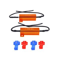 Set 2 anulatoare eroare bec Led Canbus 6 Ohmi 50W 12V Cod: 02452-Dacenergy.ro