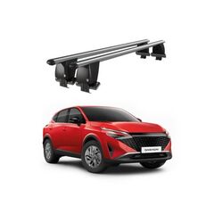 Bare transversale portbagaj auto aluminiu compatibile plafon neted Nissan Qashqai J12 2021-> argintii sau negre Cod: CB200101 Kit-101-Dacenergy.ro