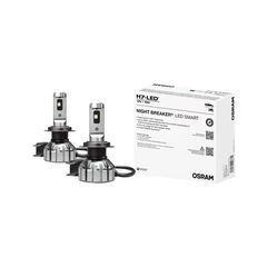 Set 2 becuri auto LED Osram Night Breaker Smart H7 12V 16W 6000K +330% omologate RAR pentru vehicule compatibile  Cod: 64210DWNBSM-2HB-Dacenergy.ro