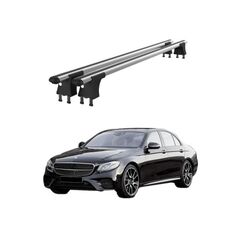 Set bare transversale aluminiu cu prindere in puncte fixe compatibile Mercedes Clasa E W212 2009-2016 negre sau argintii Cod: 120101 Kit 203-Dacenergy.ro