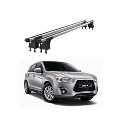 Set bare transversale aluminiu cu prindere in puncte fixe compatibile Mitsubishi ASX I 2010-2013 negre sau argintii Cod: 120101 Kit 202-Dacenergy.ro