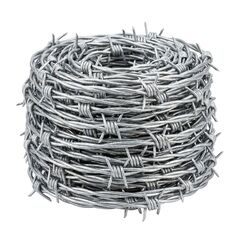 Sarma Ghimpata Zincata Galvanizata, Rola 100 ML, Diametru Fir 2.0 mm, Sarma Moale, Gard Securitate Teren Agricol Ferma Pasune, Grosime: 2 mm-Dacenergy.ro