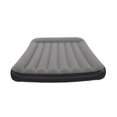 Saltea Gonflabila Bestway, 2 Persoane, Pompa Electrica Integrata, 203x137x30 cm, TRITECH 3 Straturi, Structura I-Beam, Capacitate 300 kg, Perna Incorporata, Negru Gri, Culoare: Negru, Gri, Dimensiuni (cm)	: 137 x 203-Dacenergy.ro