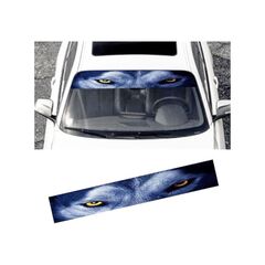 Abtibild parasolar parbriz sau luneta model Ochi de Lup Cod: YH-01-Dacenergy.ro