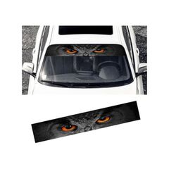 Abtibild parasolar parbriz sau luneta model Ochi de Bufnita Cod: YH-04-Dacenergy.ro