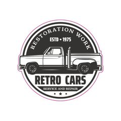 Abtibild "RETRO CARS" Cod: TAG 021 / T2-Dacenergy.ro