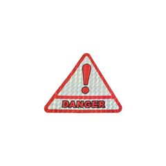 Abtibild reflectorizant  triunghi mic  Danger  Cod: AN14-Dacenergy.ro