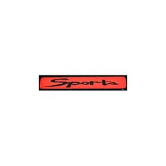 Abtibild Sport auto rosu decorativ pentru exterior si interior Cod: DZ-075-Dacenergy.ro