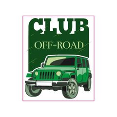 Abtibild "CLUB OFF-ROAD " Cod:TAG 058 / T2-Dacenergy.ro