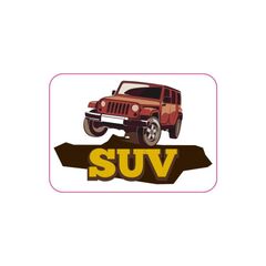 Abtibild "SUV " Cod:TAG 057 / T2-Dacenergy.ro