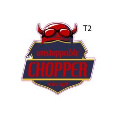 Abtibild "CHOPPER " Cod:TAG 073 / T2-Dacenergy.ro