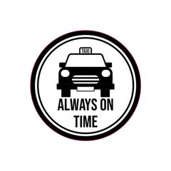 Abtibild "ALWAYS ON TIME " Cod:TAG 055 / T2-Dacenergy.ro