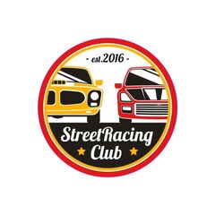 Abtibild "STREET RACING CLUB" Cod:TAG 051 / T2-Dacenergy.ro