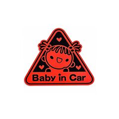 Abtibild  Baby in Car auto decorativ pentru exterior  Cod: YGT-14-Dacenergy.ro