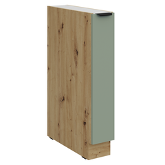 Dulăpior inferior cu coş extensibil, aquamarine/stejar artisan, ARSANY 15 D CARGO BB-Dacenergy.ro
