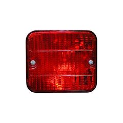 Lampa ceata spate 12V-24V rosie pentru remorca, platforma si camion Cod: TR009-Dacenergy.ro