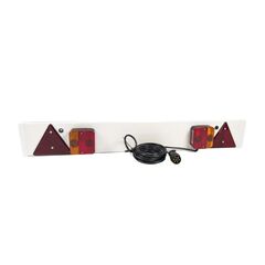 Bara remorca cu lampi LED SMD 12V 1.22m, cablu 6m, mufa 7 pini Cod: TBL021-Dacenergy.ro