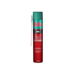 Spuma poliuretanica de montaj cu pai 750 ml Akfix 805 Cod: 805-Dacenergy.ro