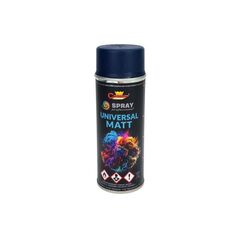 Spray Vopsea Albastru Mat Profesional Champion 400ml Cod: RAL5010-Dacenergy.ro