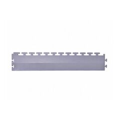 Margine pardoseala modulara PVC pentru garaj gri 500 x 100 x 6 mm Cod: MPM01-Dacenergy.ro