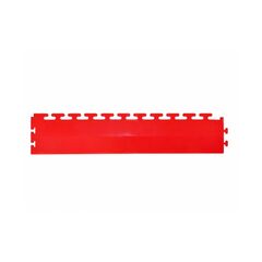 Margine pardoseala modulara PVC pentru garaj rosu 500 x 100 x 6 mm Cod: MPM04-Dacenergy.ro