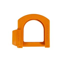 Protectie carlig sferic remorca portocalie cu suport stecher 5.5 mm Cod: SDE-02-Dacenergy.ro