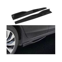 Set prelungiri ornament praguri laterale tuning 74.5cm negru  Cod: PRG1011-745-Dacenergy.ro